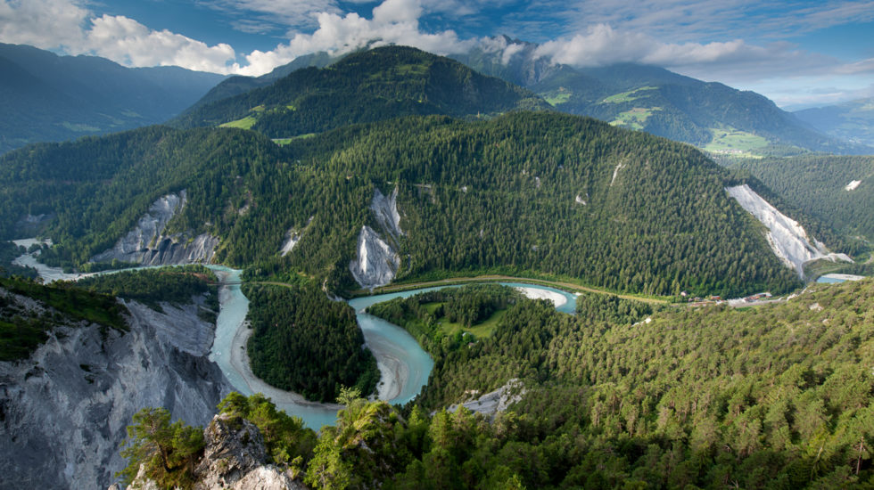 Ruinaulta View At Flims